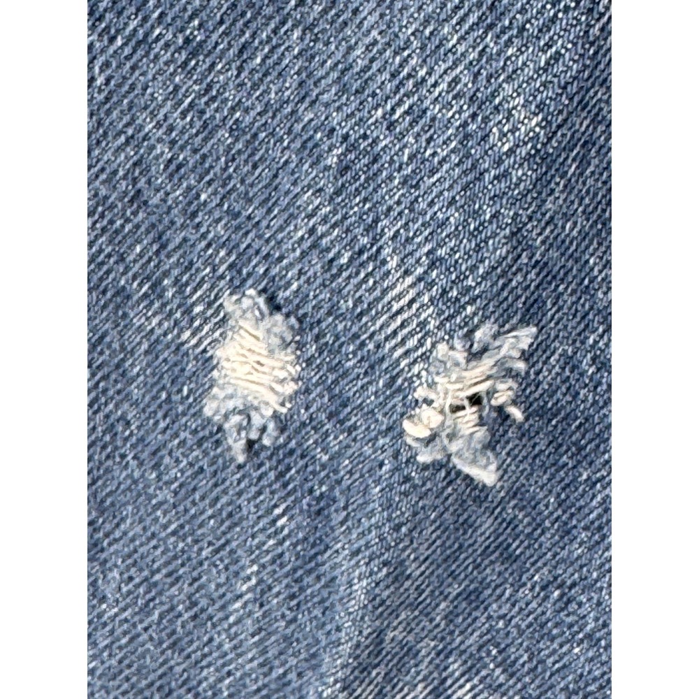 Vintage Levi's 550 Y2K 31x32 90s Red‎ Batwing USA Relaxed Fit Jeans Blue Mens - Picture 7 of 14